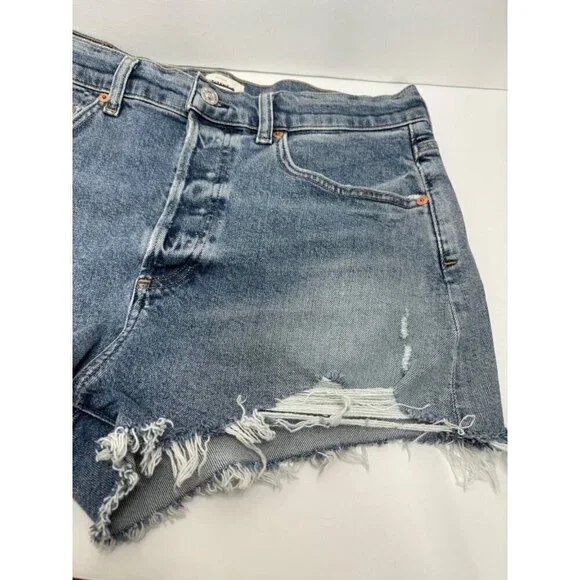 Citizens of Humanity Annabelle Short Denim Shorts In Sybil Jean Shorts 28 New